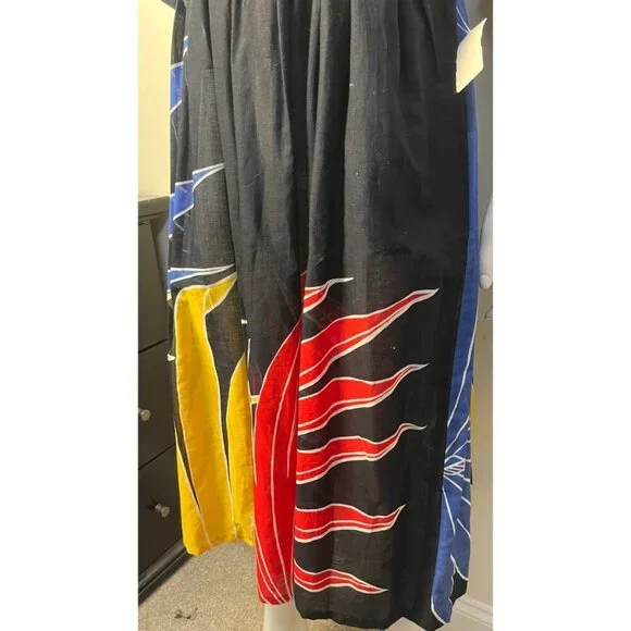 MOLLIE PARNIS STUDIO DOLMAN COUTURE SLEEVE DRESS 6 VINTAGE - Picture 3 of 14